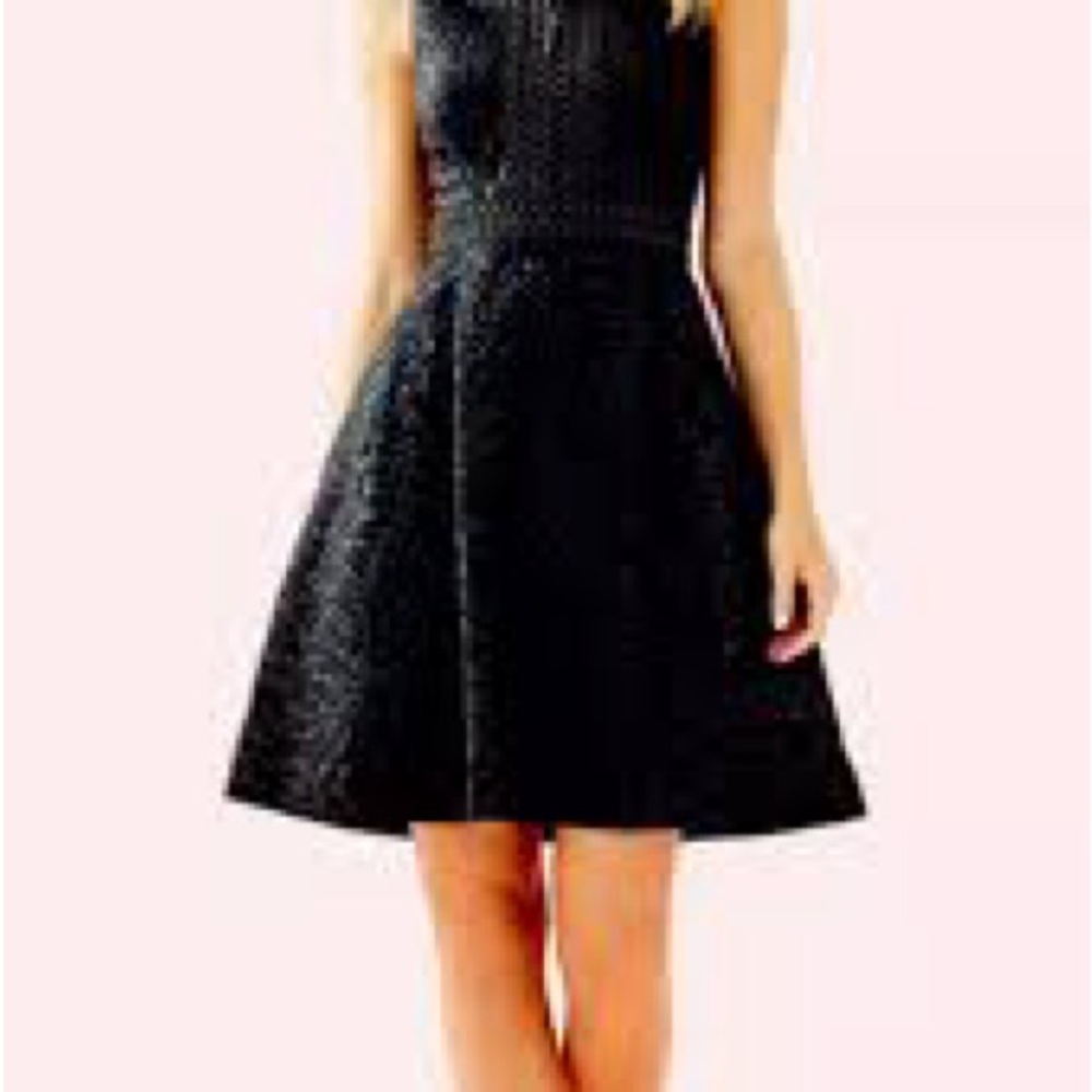 Lilly Pulitzer Black Mini Dress